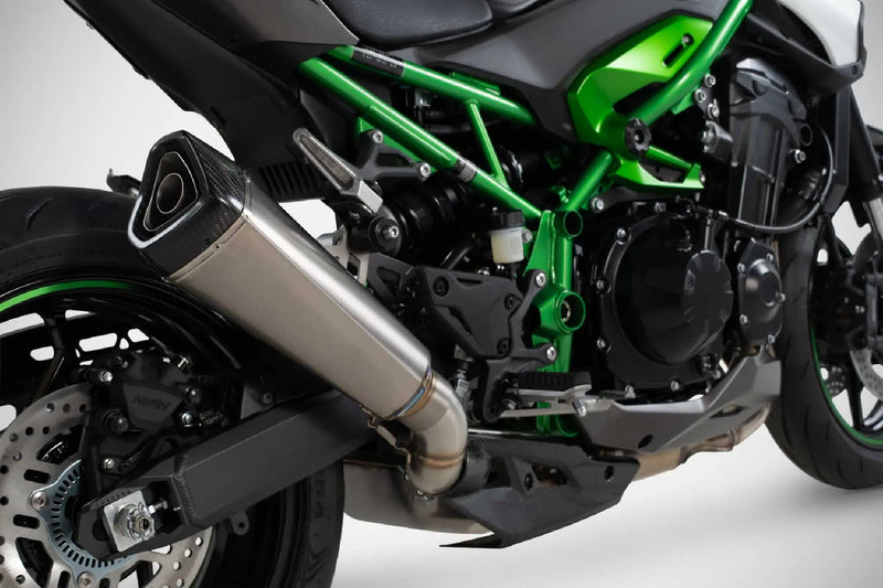 zard exhaust racing slip on kawasaki z900 2025 titanium
