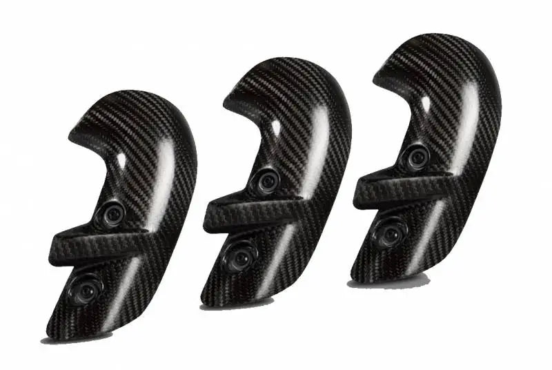 zard carbon fiber exhaust header cover triumph rocket 3 2020
