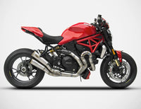 zard exhaust full system ducati monster 1200 r 2016 2019