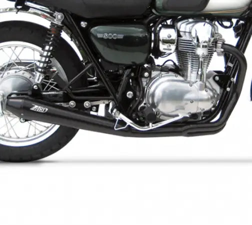 zard exhaust 2 1 conical full system kawasaki w800 2010 2017