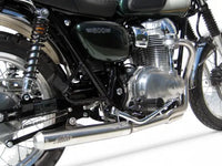 zard exhaust 2 1 cross version full system kawasaki w800 2010 2017