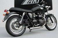 zard exhaust 2 1 full system cross version triumph scrambler bonneville thruxton 2016