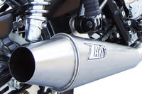 zard exhaust 2 1 full system low mount carbureted triumph thruxton scrambler 2016