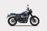 zard exhaust 2 1 full system short high mount triumph scrambler 2016