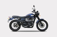 zard exhaust 2 1 full system short high mount triumph scrambler 2016