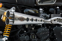 zard exhaust 2 1 full system special edition high mount triumph scrambler 2006 2016