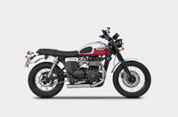 zard exhaust 2 1 full system cross version triumph scrambler bonneville thruxton 2016