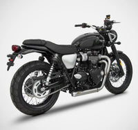 zard exhaust 2 1 full system triumph street scrambler 2017 2019