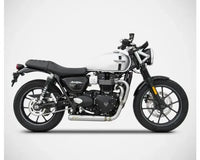 zard exhaust 2 1 full system triumph street twin 2016 2019