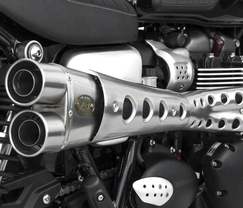 zard exhaust 2 1 limited edition full system triumph street scrambler 2017 2019