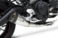 zard exhaust 2 1 short version full system yamaha mt 09 2013 2016