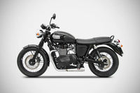 zard exhaust 2 2 full system triumph bonneville 2000 2015