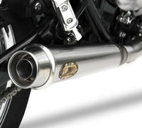 zard exhaust 2 2 full system triumph t120 2016