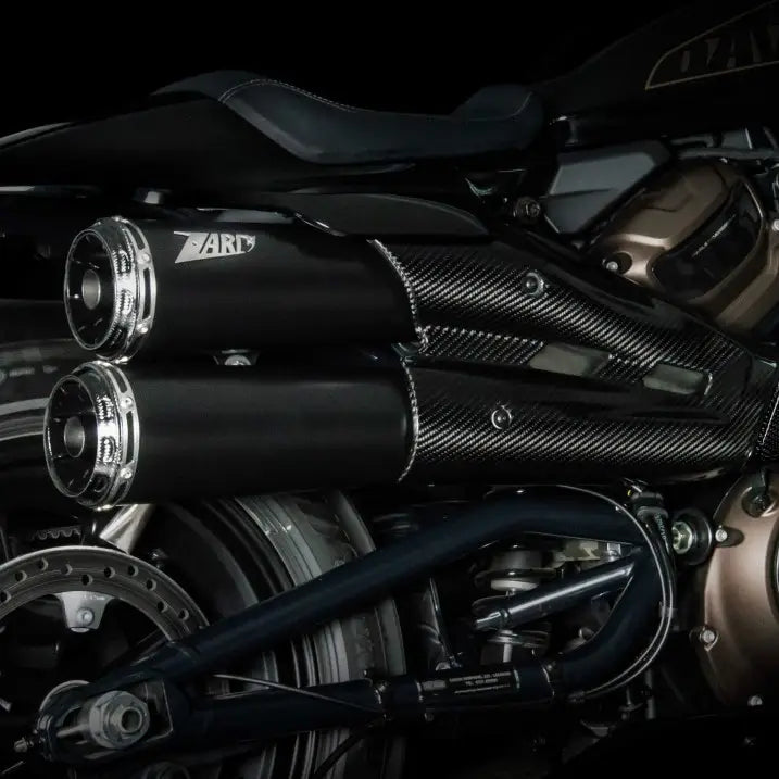 zard exhaust top gun harley davidson sportster s 2022