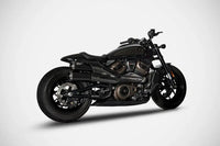 zard exhaust top gun harley davidson sportster s 2022