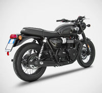 zard exhaust bottle design n 2 slip on triumph bonneville t120 2016 2019