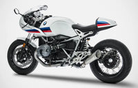 zard exhaust gp version 2 into 1 slip on bmw r ninet racer pure urban gs 2017