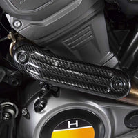 zard exhaust carbon heat shield for headers harley davidson pan america