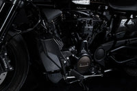 zard exhaust carbon radiator covers harley davidson sportster s 1250 2021