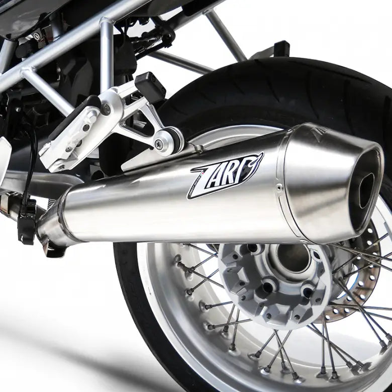zard exhaust conical slip on bmw r1200r 2011 2013