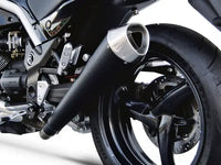 zard exhaust conical slip on moto guzzi griso
