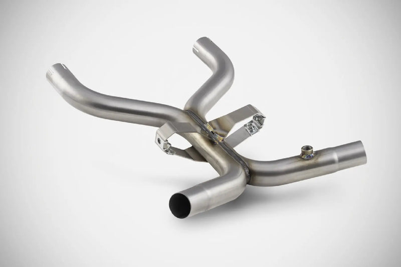 zard exhaust de cat header pipe moto guzzi v7 850 sport special stone 2025