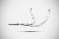 zard exhaust de cat header pipes harley davidson grand american models