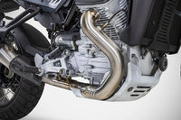zard exhaust de cat header pipes moto guzzi stelvio 2024 stainless