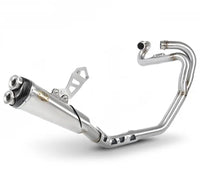 zard exhaust full system 2 1 triumph scrambler 1200