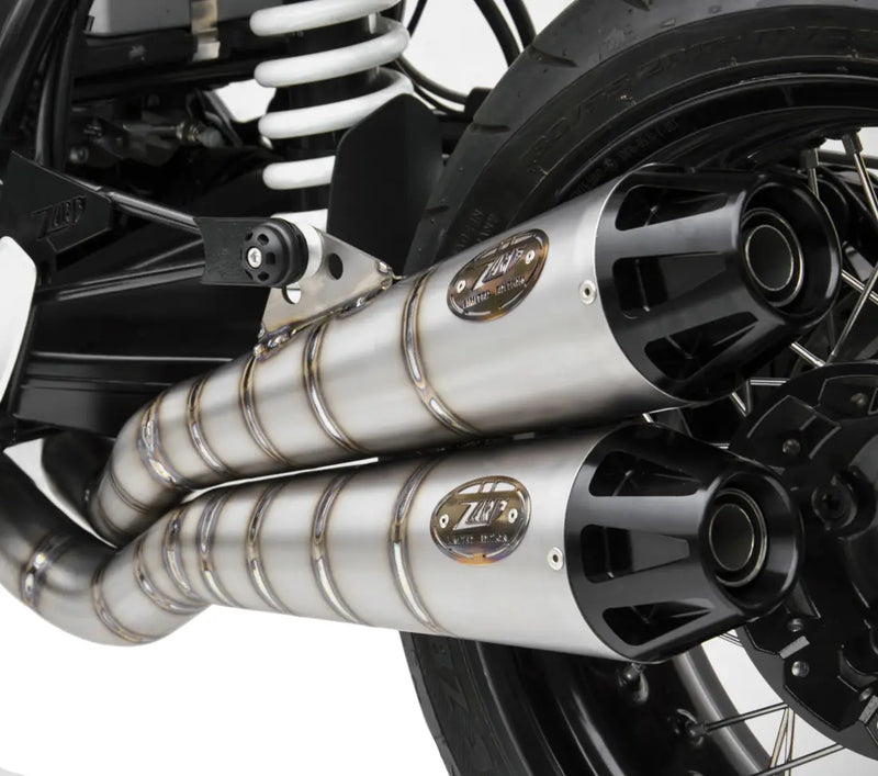 zard exhaust full system 2 into 1 to 2 bmw r ninet titanium high mount