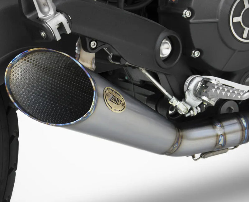 zard exhaust conical full system ducati scrambler 800 2015 2022