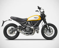 zard exhaust conical full system ducati scrambler 800 2015 2022