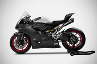 zard exhaust full system with titanium slip ons upmap sprint filter ducati panigale v2 20 24