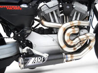 zard exhaust full system harley davidson xr1200 2009 2012