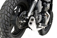 zard exhaust full system low and short style triumph scrambler thruxton 2016