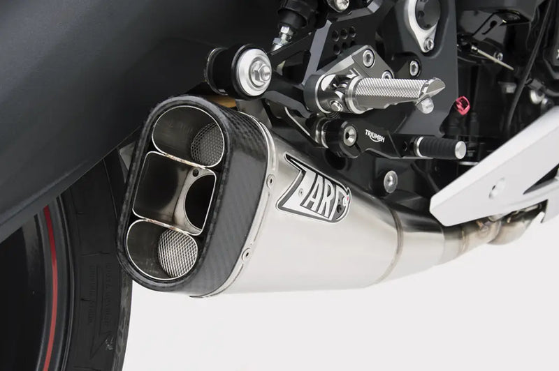 zard exhaust full system short version triumph daytona 2013