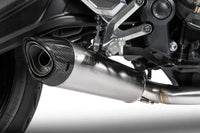zard exhaust full system triumph trident 660 2021