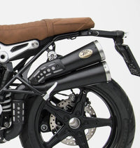 zard exhaust thunderbolt slip on bmw r ninet scrambler 2017