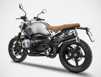 zard exhaust thunderbolt slip on bmw r ninet scrambler 2017