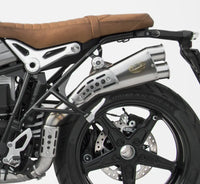 zard exhaust limited edition high slip on bmw r ninet scrambler 17