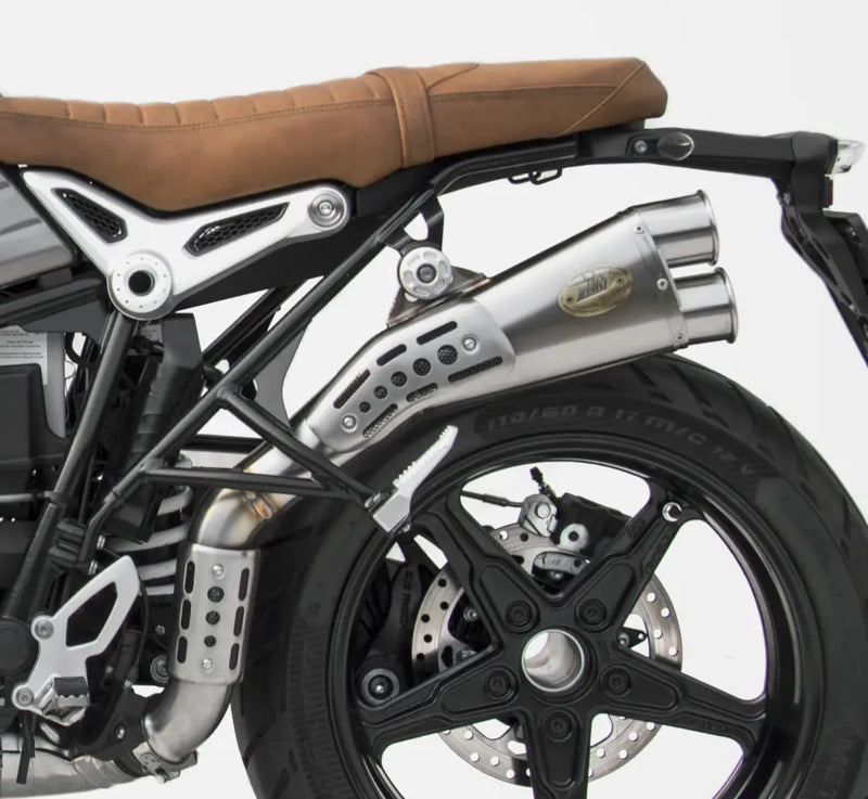 zard exhaust limited edition high slip on bmw r ninet scrambler 17
