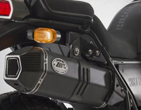 zard exhaust high mount slip on royal enfield himalayan