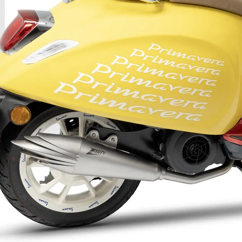 zard exhaust la dolce vita full system piaggio vespa 125 150 primavera sprint 2020