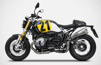 zard exhaust limited edition high slip on bmw r ninet pure urban gs 2017