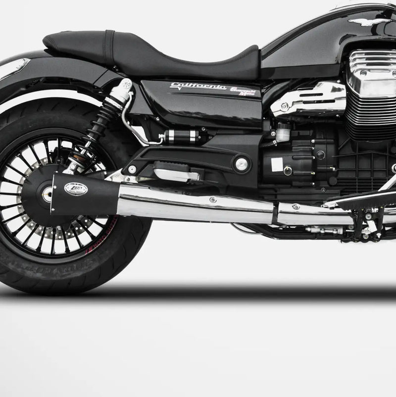 zard exhaust n 2 slip on moto guzzi california 2013