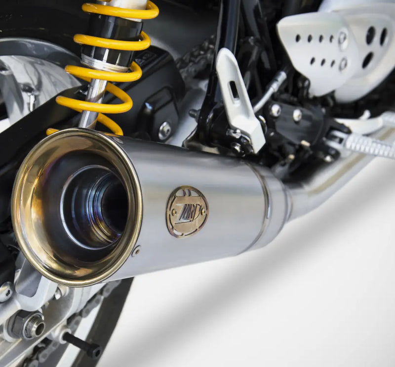 zard exhaust n 2 slip ons triumph thruxton r