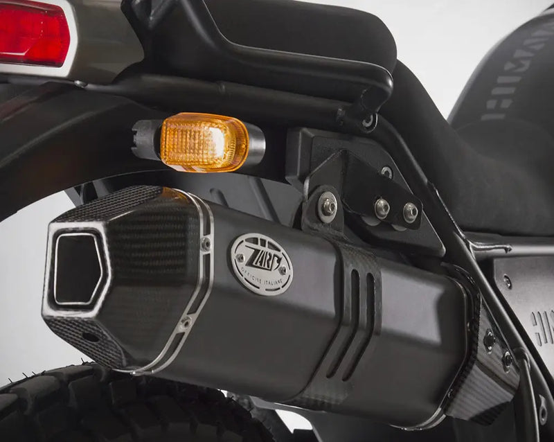 zard exhaust penta high mount slip on royal enfield himalayan scram 411 2021
