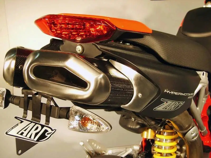 zard exhaust penta slip on ducati hypermotard 1100