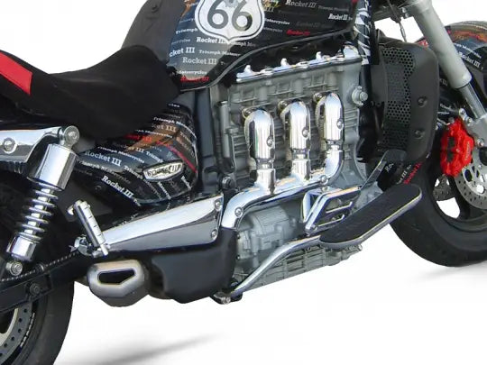 zard exhaust penta slip on triumph rocket 3 2004 2009