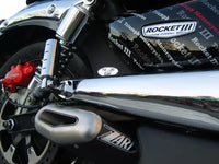 zard exhaust penta slip on triumph rocket 3 2004 2009